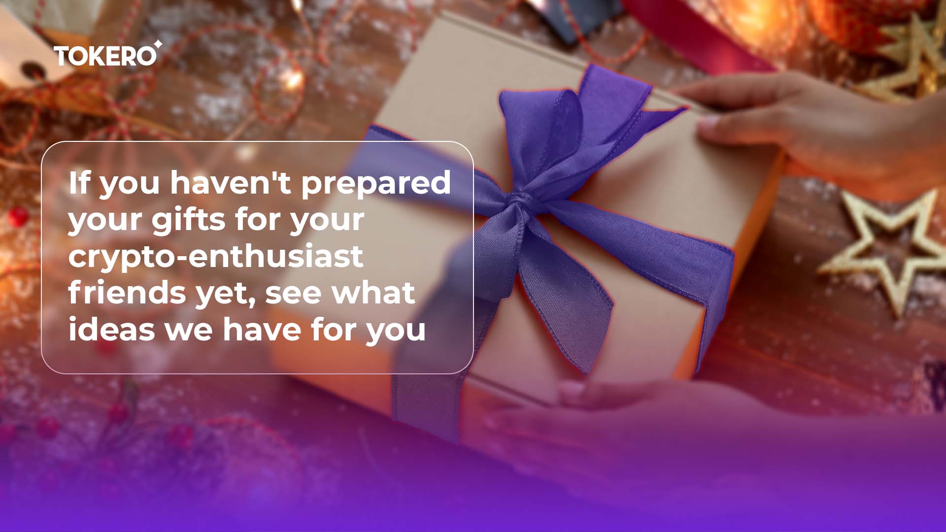If you haven't prepared your gifts for your crypto-enthusiast friends yet, see what ideas we have for you