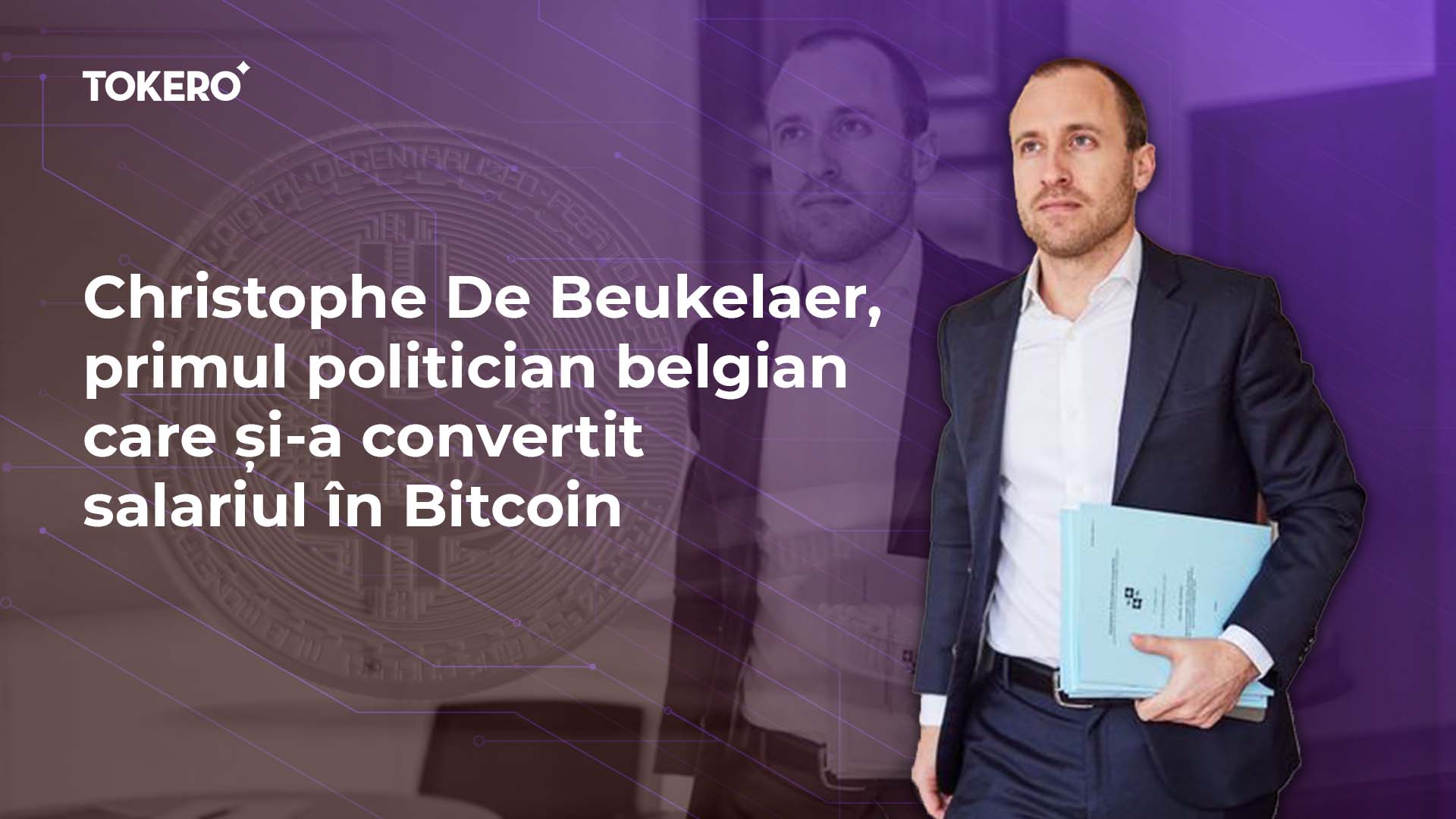 Christophe De Beukelaer, primul politician european care și-a convertit salariul în Bitcoin
