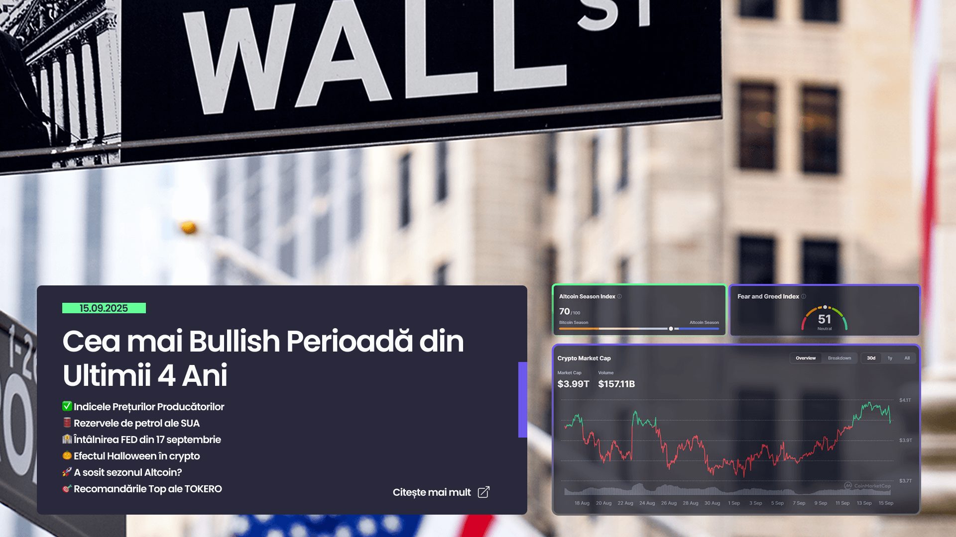 Perspectiva Pieței Crypto Septembrie 2025: Tendințe Macroeconomice și Altcoin Season
