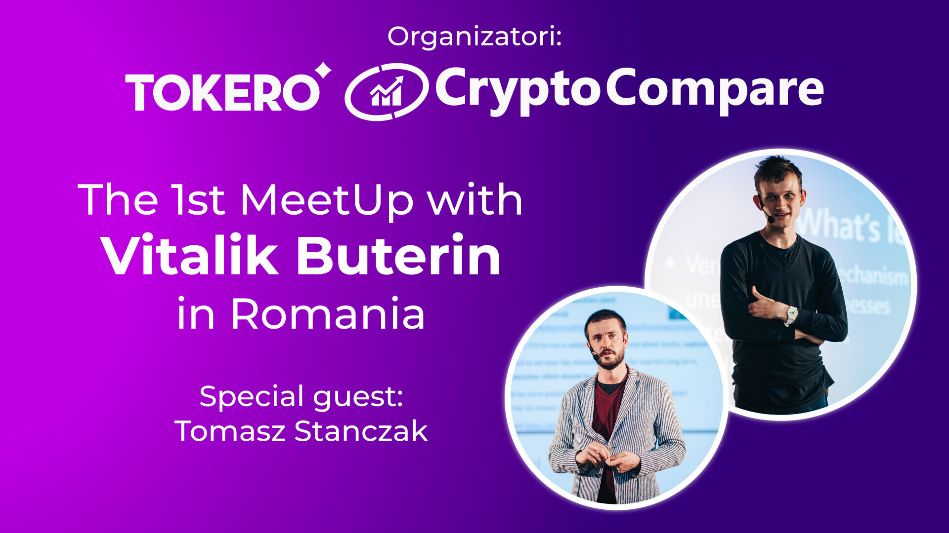 1st MeetUp with Vitalik Buterin in Bucharest